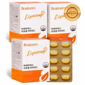 비네이쳐스 리포좀 비타민C, 1100mg x 90정 (3통 / 9개월분)
