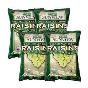 썬뷰 유기농 건청포도 건포도 198g(14개입) X 4봉