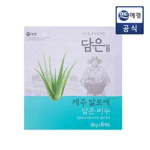 [담은] 제주 알로에 비누 80g 6입 x 1개