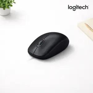 로지텍코리아 M90 사무용 저렴한 유선 마우스 블랙 정품