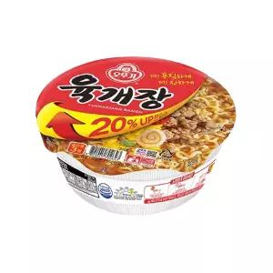 오뚜기 육개장소컵 104g 24개