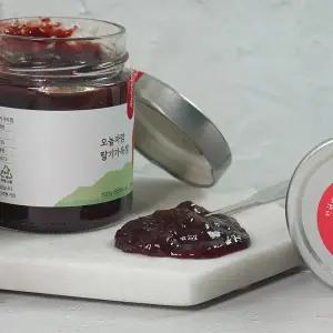 [더조은푸드][더조은] 국내산 딸기담은 설향 딸기잼 500g x 3병