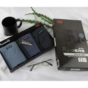 홈란쥬 트라이 레이더스 여름드로즈 쾌적한 남성 인견스판 드로즈 3매입MO3