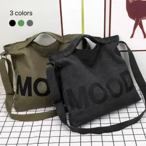에코백 MOOD 보부상백 큰에코백 튼튼한 대학생가방