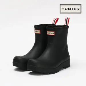 [헌터] 레인부츠 플레이 숏 남성 장화 블랙 MFS9088RMA-BLK