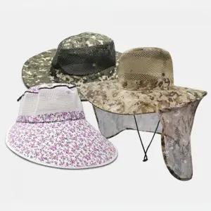 망사 남성 여성 야외 작업용 여름 농사 매쉬모자 햇빛 자외선 낚시 썬캡 그늘막모자 햇빛가리개
