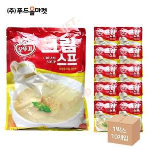 오뚜기 크림스프 1kg 한박스 (1kg x 10ea)