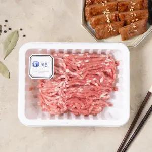 [냉장] 국내산 돈뒷다리 다짐육(100g) (팩)