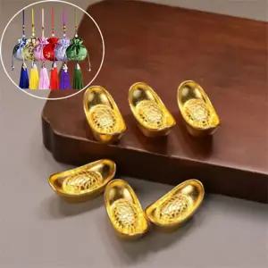 복돼지 미니금원보 풍수소품 재물복 장식품 10개