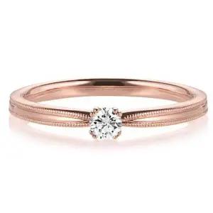 [하나다이아몬드]1부 천연 다이아몬드 14k 18k 밀그레인 반지 프로포즈 심플 데일리 킬라 HNDR01251