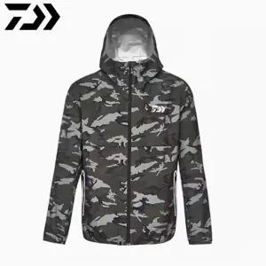 다이와 DAIWA 자켓 바람막이 외투 낚시복 카모 후드 야상 경량 방수 DE-5601CS