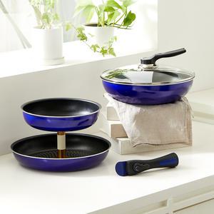 콕스타 비엔나 블루 매직핸즈 후라이팬 궁중팬 5중 다이아몬드 코팅팬 5종세트