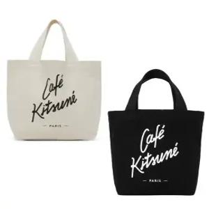 [메종키츠네]메종키츠네 스몰 토트백