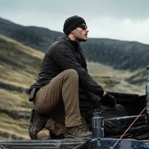 [CQR][한정특가] 남성 아웃도어 택티컬 워크 후드 경량 패딩 자켓