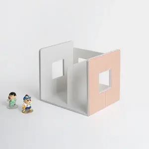 데스크테리어 책상 심플 2칸 미니 책꽂이 책정리