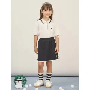 [BEANPOLE KIDS] 여아 클래식 서머스쿨 상하세트  아이보리 (BI5742G040) (BI5742G040)