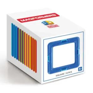맥포머스 자석블록 장난감 교구 도형 선물 사각형 12p