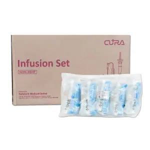 큐라 수액세트 Y타입 20봉/1박스 멸균제품 링거줄 연결관 수액줄