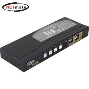 강원전자 넷메이트 4K 60Hz HDMI KVM 4:1 스위치(USB) NM-HK4604