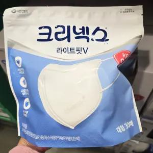 크리넥스 KF94 라이트핏 마스크 대형 30매 화이트