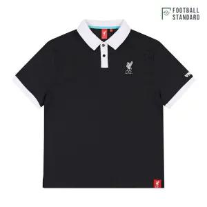 [택가 69,000원] 풋볼스탠다드 공용 리버풀 라이버 버드 PK반팔티셔츠 L3CT202XBLK