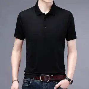 남자 여름 냉감 아이스 반팔 카라티 빅사이즈 기본 기능성 티셔츠 남성 시원한 쿨티