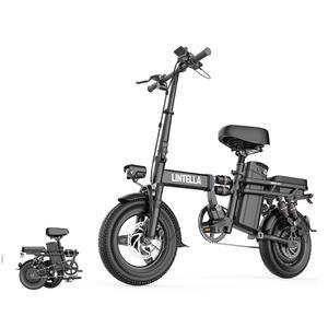 접이식 전기자전거 48V 전동 배달용 베이직 출퇴근 자전거 40km항속 10A