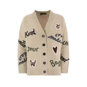 [명품] 25FW BELGIO 울 가디건 에쿠르 2525346082 005