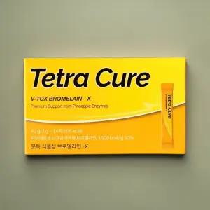 테트라큐어 붓톡 식물성 브로멜라인-X 14포 1개