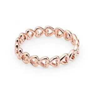 [판도라] 180177 링크드 러브 로즈 반지