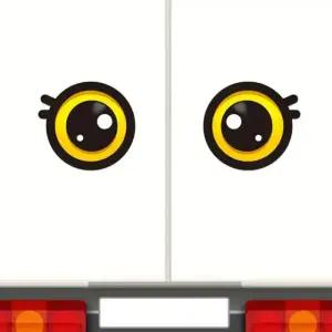 아임블루 자동차스티커 왕눈이16 졸음운전방지 220x202mm