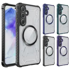 갤럭시A56 A36 A35 A34 A24 A16 A15 퀀텀6 버디4 3 맥세이프 투명 풀커버 범퍼 하드 핸드폰 케이스