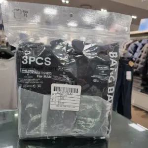 HC21 공용 라운드넥 반팔 3팩 면티셔츠 NTY434 (45384906)