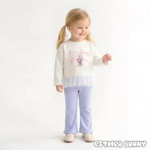 [에스더버니리틀] 트윙클버니리본프릴샤상하복