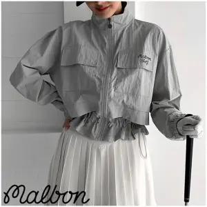 말본 여성 포켓스트링 집업 - 봄 신상(여성)(골프)