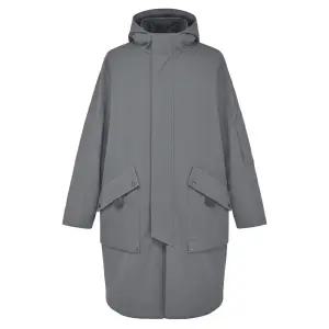 [레노마 옴므]레노마 세미오버핏 후드 트렌치코트 다크그레이 ROAMBH04A