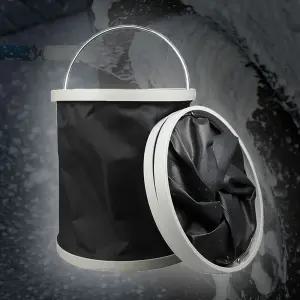 접이식 세차 버킷 13L/물받이통/세차물통/청소물통/손잡이바켓/다용도대야/세차바켓/양동이/세차버킷/대야