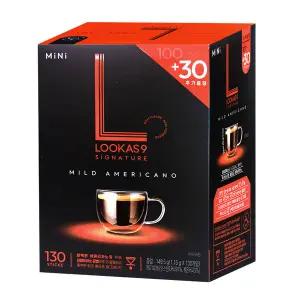 루카스나인 시그니처 마일드 아메리카노 130T(100+30) X 2개  / 미니 커피
