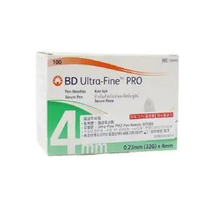 BD 울트라파인 프로 펜니들 32G 4mm 100매 1개 (100매) 당뇨 혈당 비디