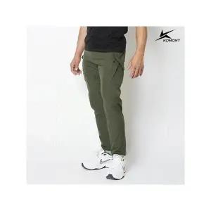 [코몽트]남성 빅포켓 허리밴딩 카고 팬츠 카키_P383883155