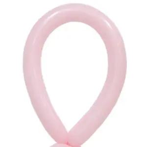 해피파티 요술풍선 마카롱 풍선 (핑크) (100개입)/활용/장식/꾸미기/도구/행복한/추억/기억/분위기/만들기