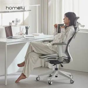 [홈리]노트르 플러스 메쉬 틸팅 학생 공부 사무용 사무실 컴퓨터 책상 의자