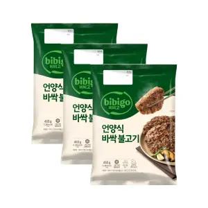 CJ제일제당 비비고 언양식 바싹불고기 460g x3개