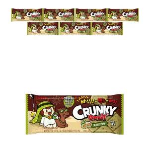 롯데웰푸드 크런키 데빌 피스타치오맛 45g, 8개