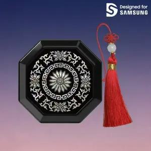 삼성 정품 갤럭시 버즈4 | 버즈4 프로 케이스 (꽃 전통 문양)