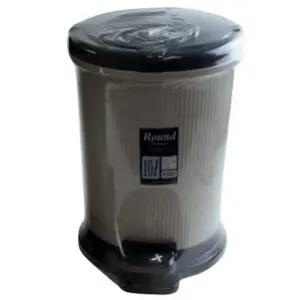 파스텔 원형 페달휴지통 10L 중(색상랜덤)