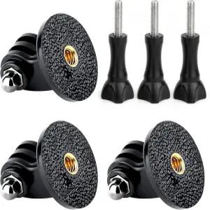 고프로 삼각대 어댑터용 YALLSAME 마운트 엄지 나사 포함 히어로 13 12 11 10 9 8 7 6 5 4 3 + 2 세션 퓨전