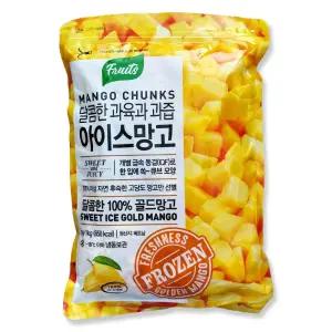 냉동 망고 과일 칠레산 2~4kg 대용량