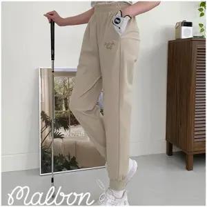 말본 여성 레터링조거 팬츠 - 봄 여름 신상(여성)(골프)