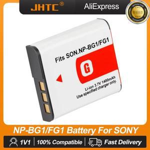 소니 Np Bg1 배터리 용 1400mAh NP-BG1 사이버 샷 DSC-H3